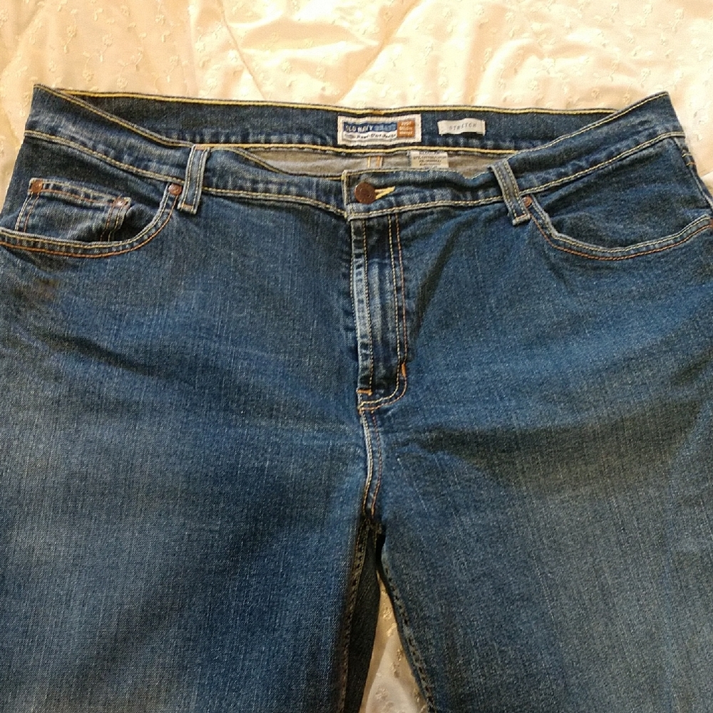 Old Navy Blue Boot Cut Jeans Classic Style